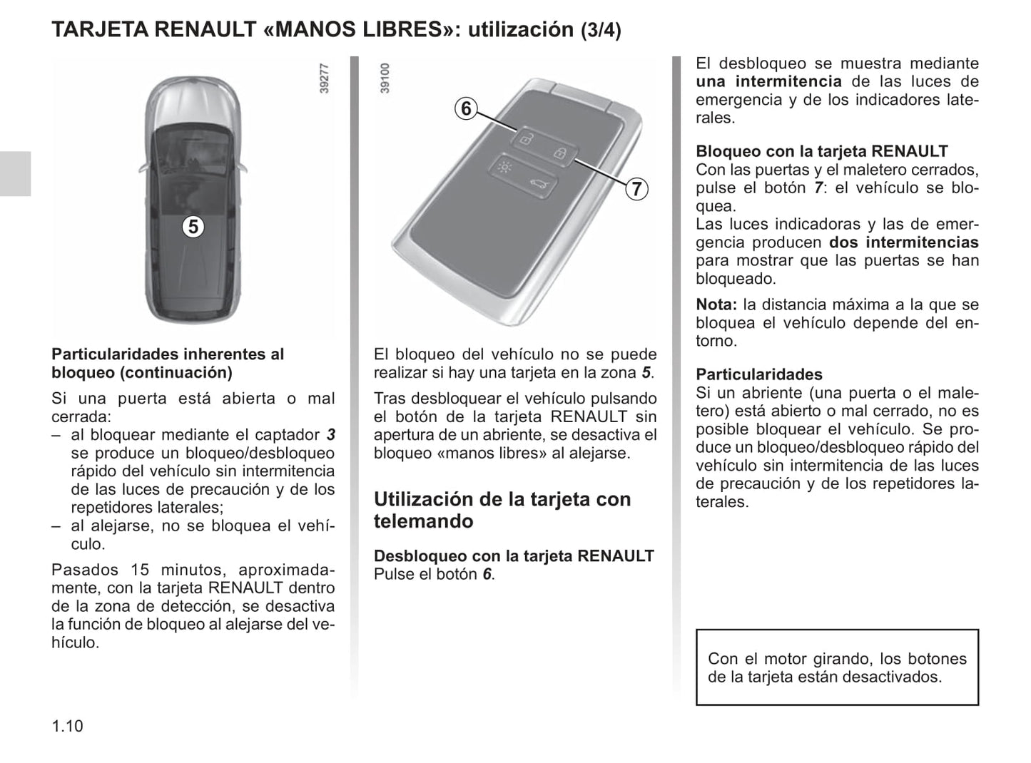 2018-2019 Renault Scénic/Grand Scénic Owner's Manual | Spanish