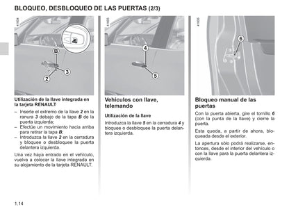 2018-2019 Renault Scénic/Grand Scénic Owner's Manual | Spanish