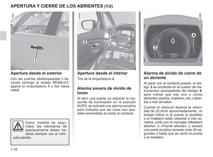 2018-2019 Renault Scénic/Grand Scénic Owner's Manual | Spanish