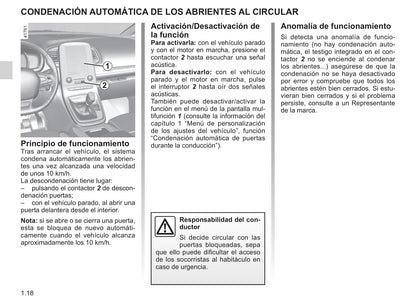 2018-2019 Renault Scénic/Grand Scénic Owner's Manual | Spanish