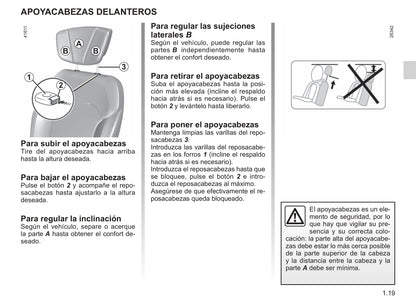 2018-2019 Renault Scénic/Grand Scénic Owner's Manual | Spanish