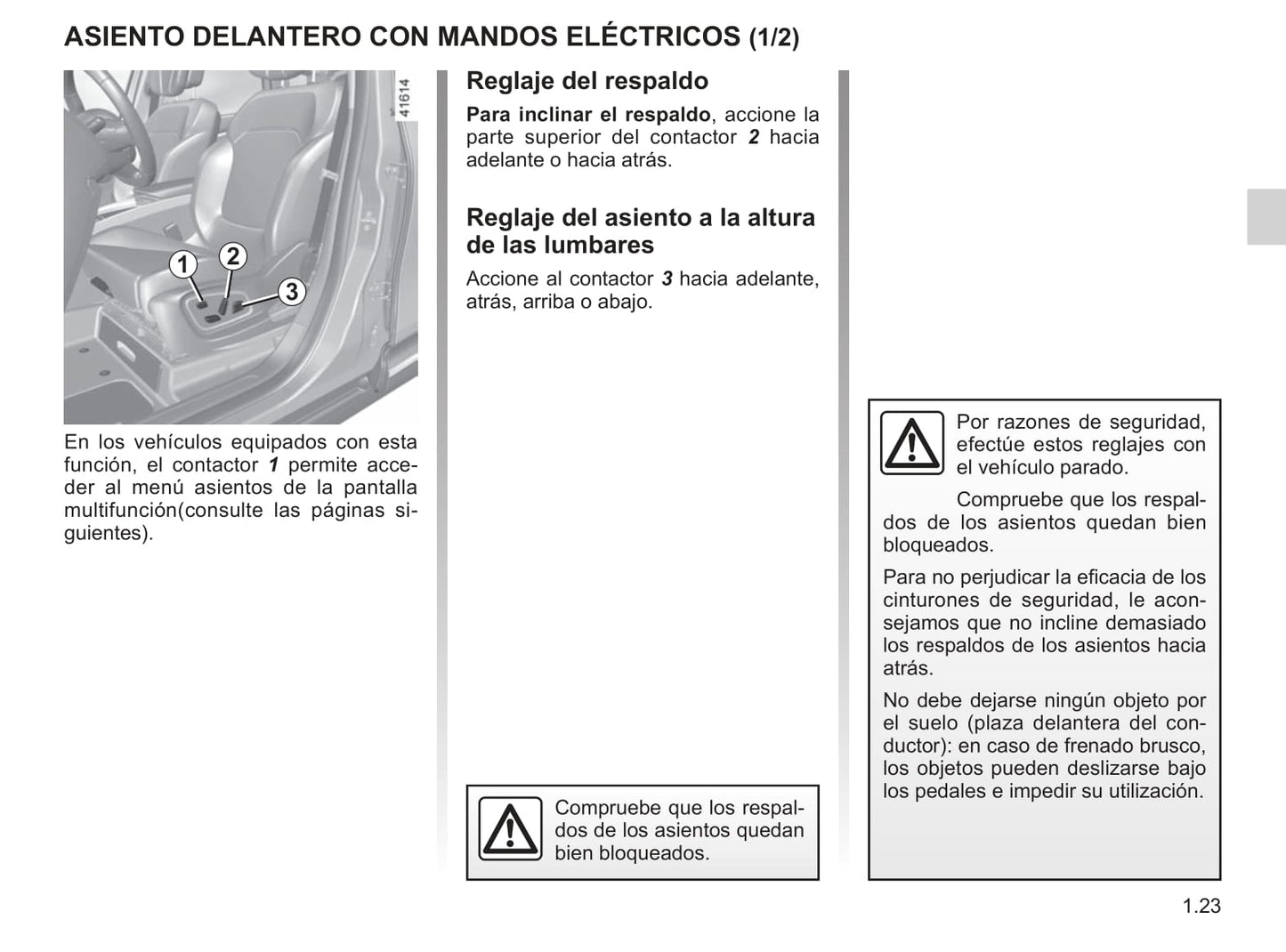 2018-2019 Renault Scénic/Grand Scénic Owner's Manual | Spanish