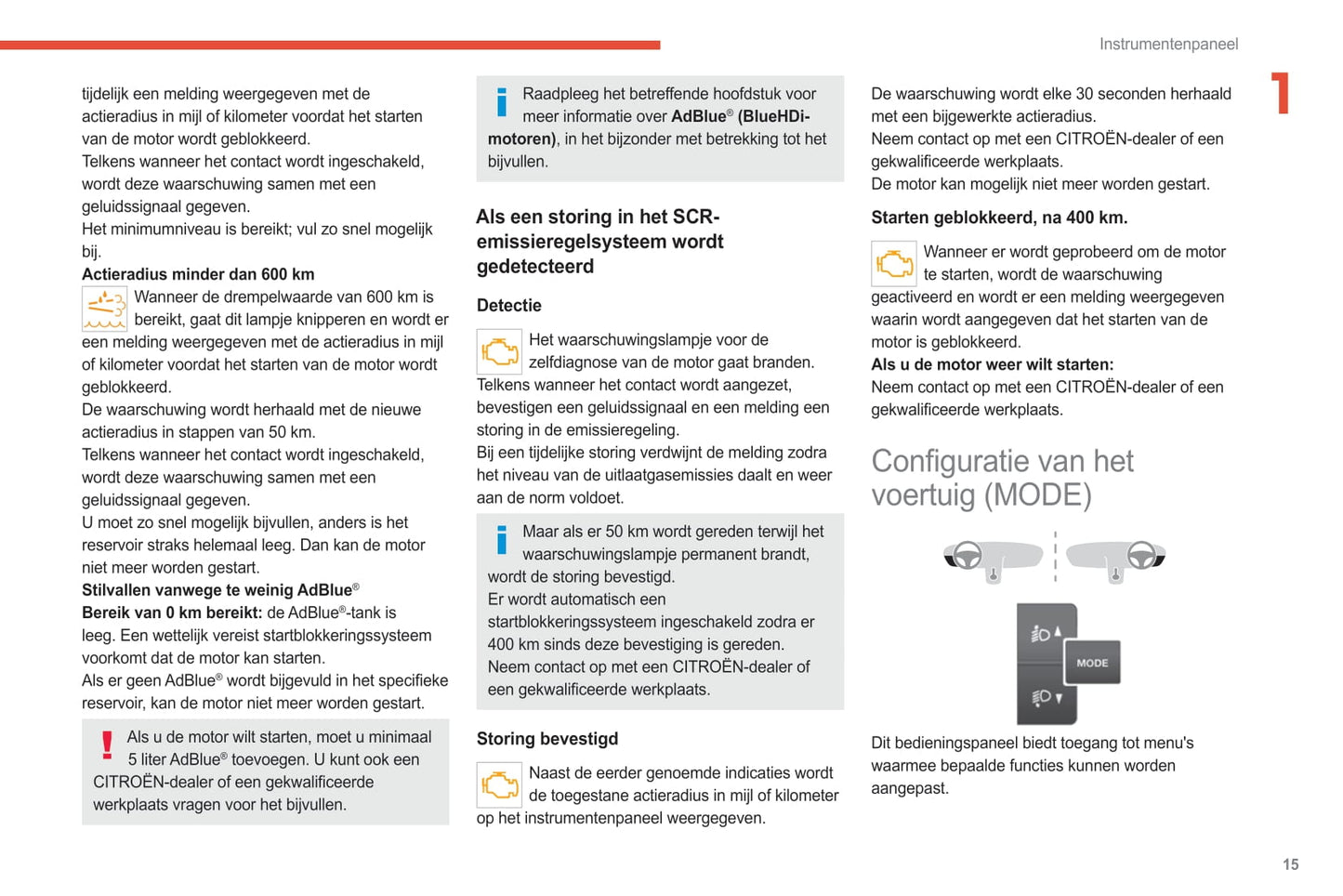 2021-2024 Citroën Jumper/Relay/ë-Jumper/ë-Relay Owner's Manual | Dutch