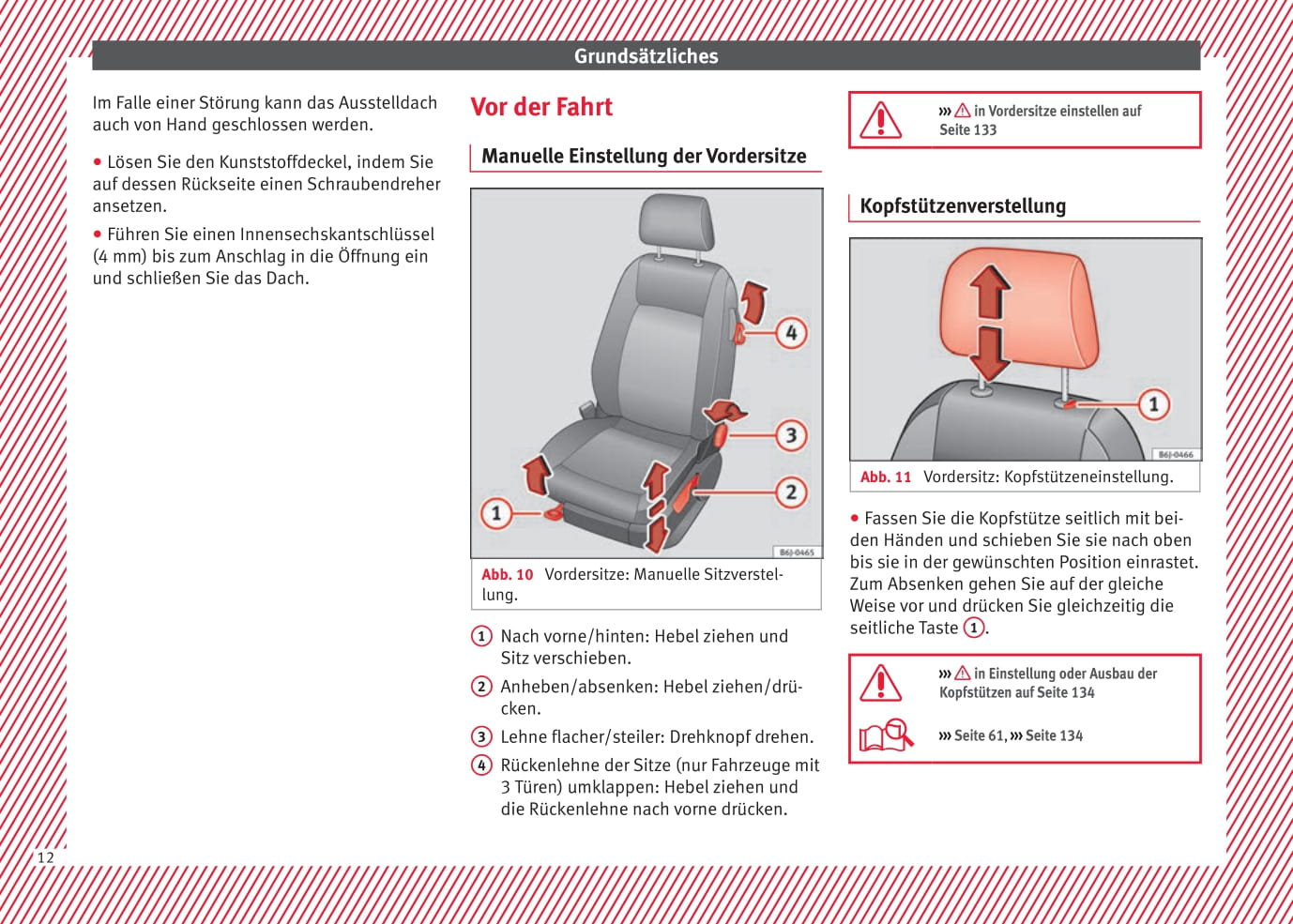 2013-2014 Seat Ibiza Owner's Manual | German