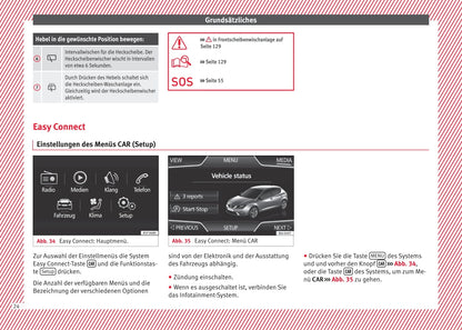 2013-2014 Seat Ibiza Owner's Manual | German