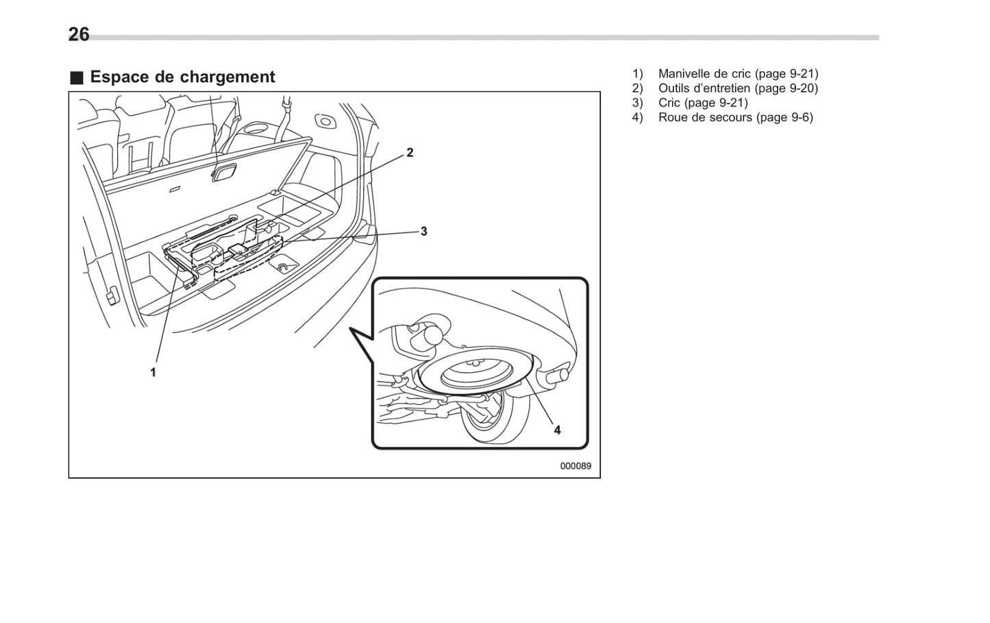 2014 Subaru Tribeca Owner's Manual | French