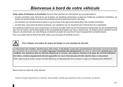 2009-2013 Renault Clio Manuel du propriétaire | Français