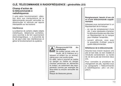 2009-2013 Renault Clio Manuel du propriétaire | Français