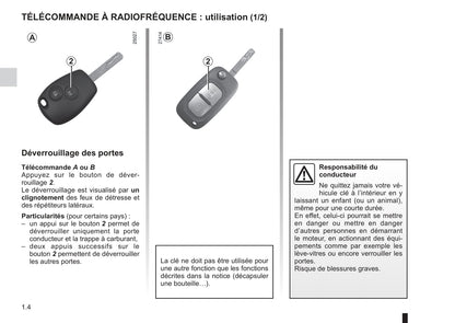 2009-2013 Renault Clio Manuel du propriétaire | Français