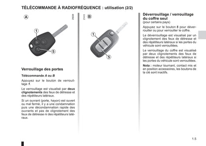 2009-2013 Renault Clio Manuel du propriétaire | Français