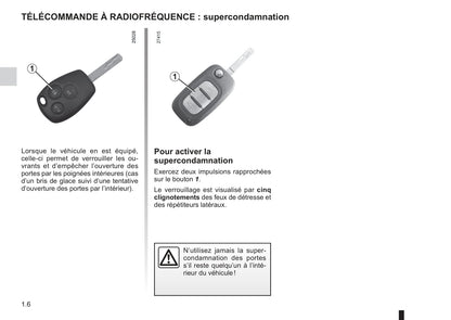 2009-2013 Renault Clio Manuel du propriétaire | Français