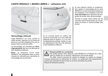 2009-2013 Renault Clio Manuel du propriétaire | Français