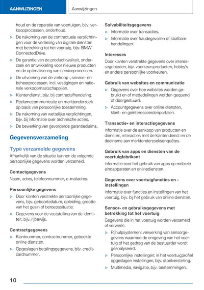 2020-2021 BMW X6 Owner's Manual | Dutch