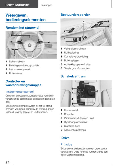 2020-2021 BMW X6 Owner's Manual | Dutch