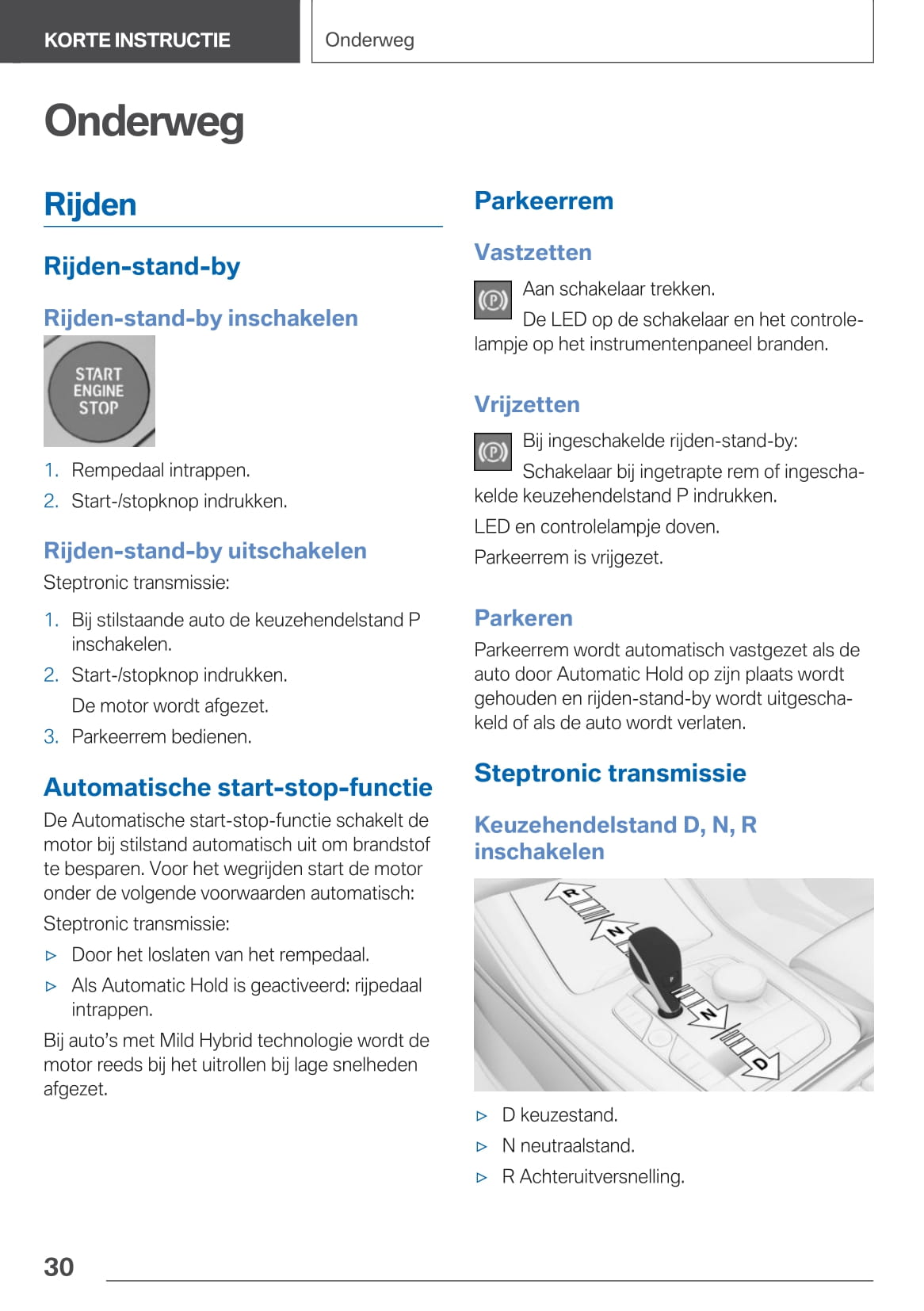 2020-2021 BMW X6 Owner's Manual | Dutch