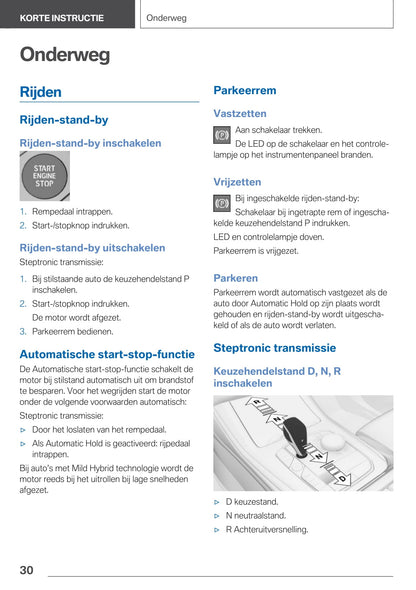 2020-2021 BMW X6 Owner's Manual | Dutch