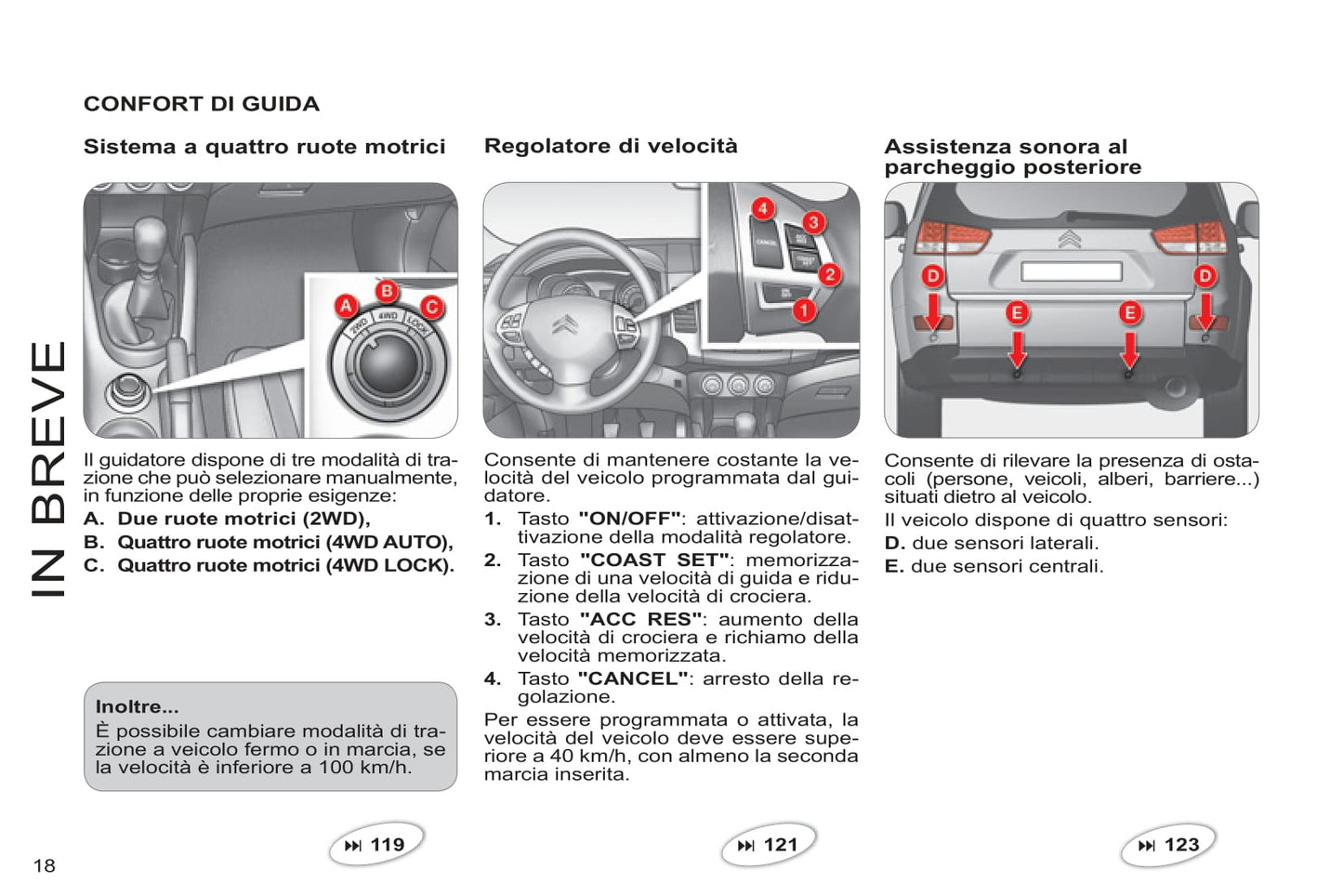 2011-2012 Citroën C-Crosser Gebruikershandleiding | Italiaans