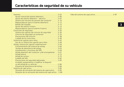 2018-2019 Kia Sorento Gebruikershandleiding | Spaans