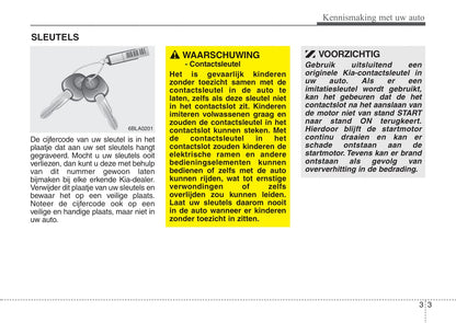 2008-2009 Kia Sorento Gebruikershandleiding | Nederlands