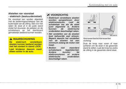 2008-2009 Kia Sorento Gebruikershandleiding | Nederlands