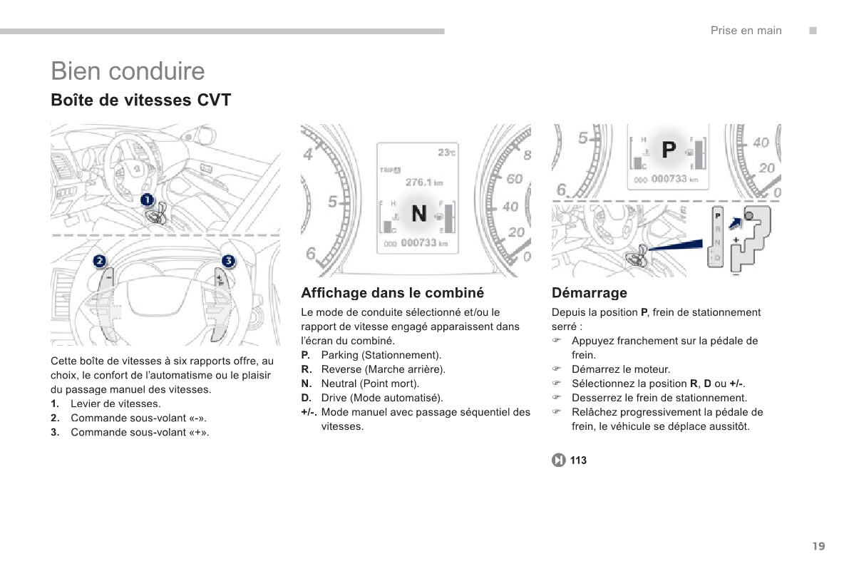 2011-2013 Peugeot 4008 Manuel du propriétaire | Français