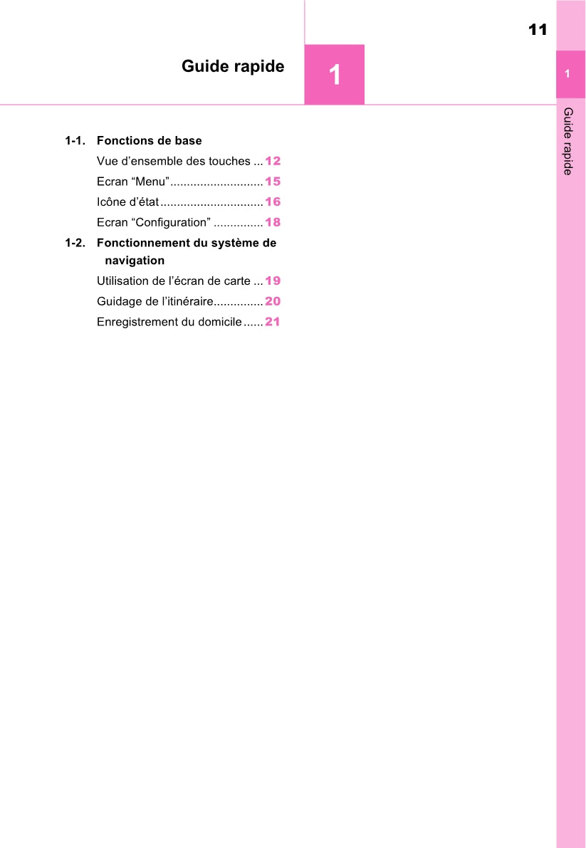 Toyota Rav4 Navigation / Multimediasysteem Guide d'utilisation 2019 - 2023