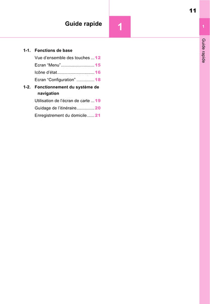 Toyota Rav4 Navigation / Multimediasysteem Guide d'utilisation 2019 - 2023