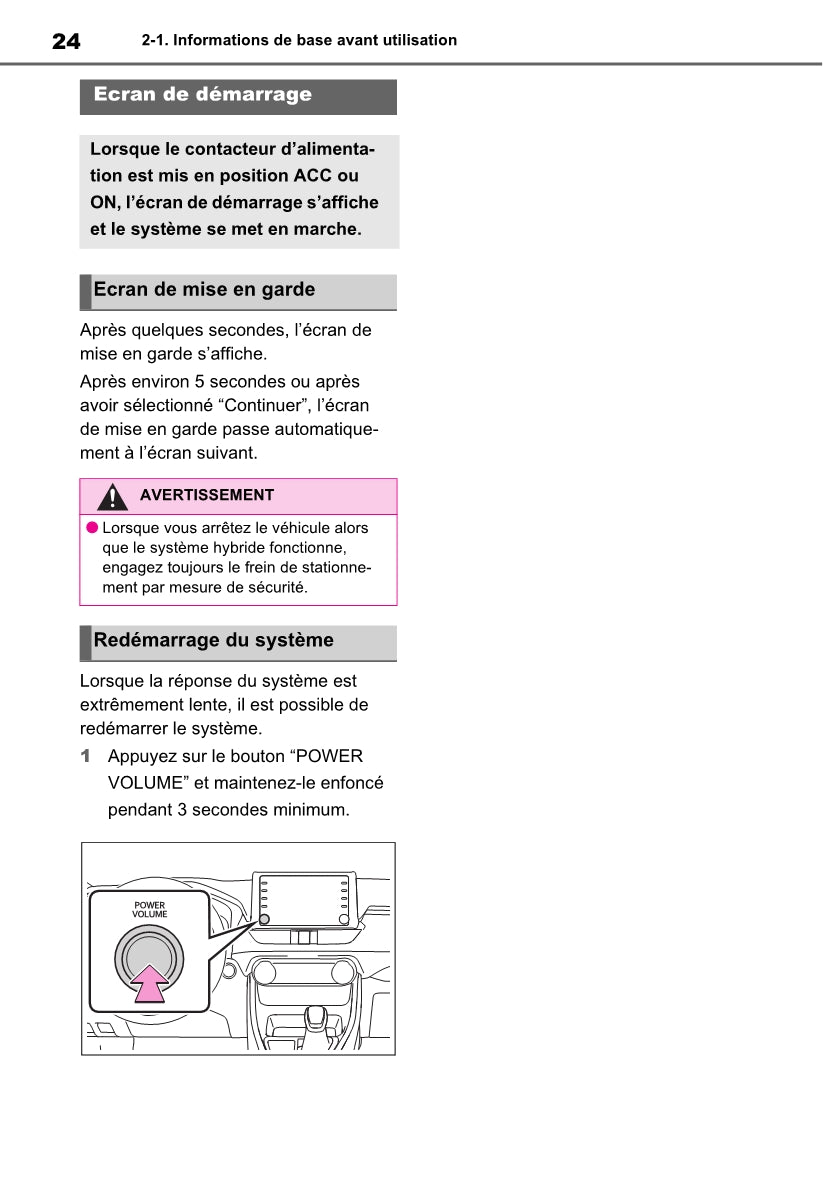 Toyota Rav4 Navigation / Multimediasysteem Guide d'utilisation 2019 - 2023