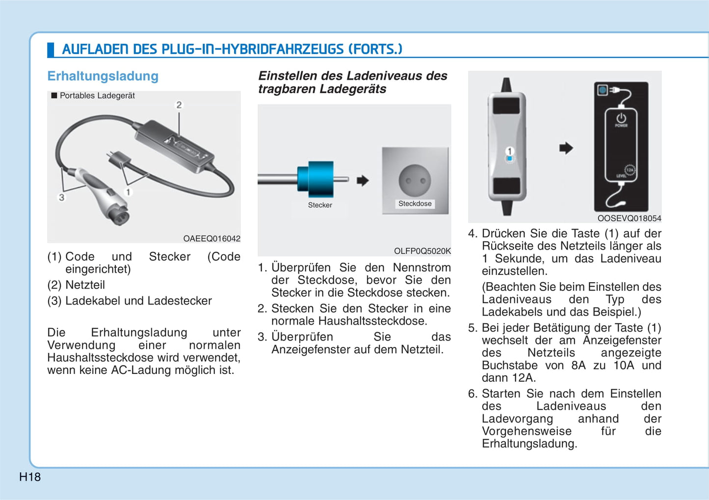 2019-2020 Hyundai Ioniq Hybrid Owner's Manual | German