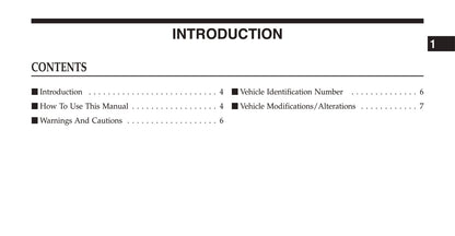 2010 Dodge Challenger SRT Owner's Manual | English