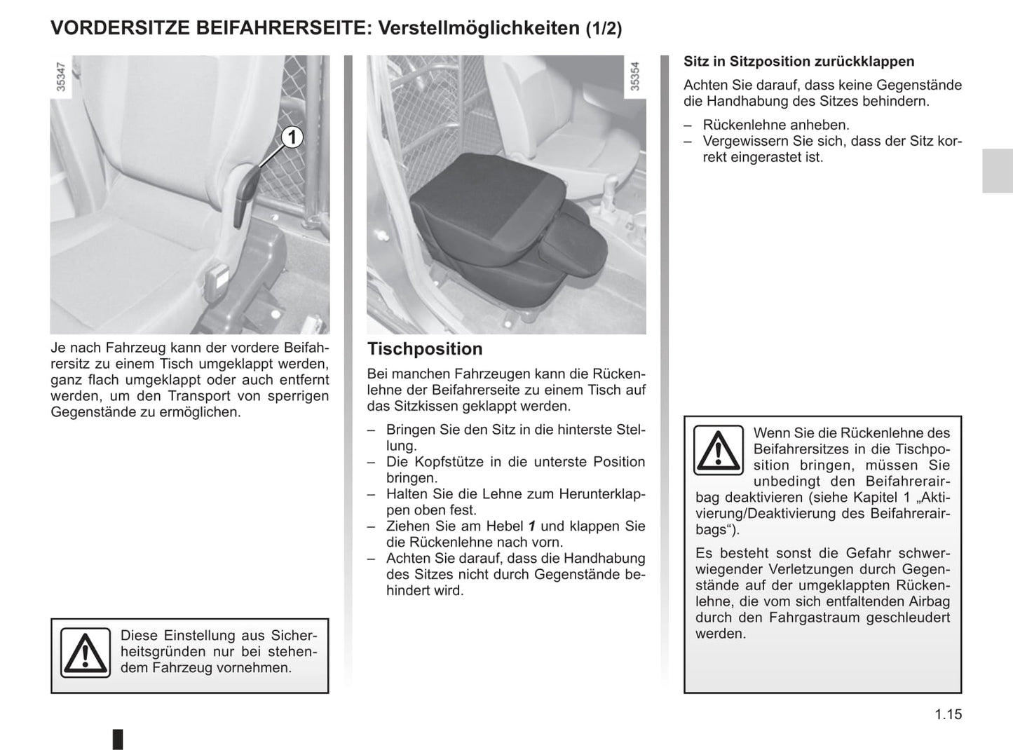 2013-2020 Dacia Dokker Bedienungsanleitung | Deutsch