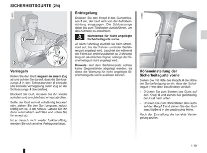 2013-2020 Dacia Dokker Bedienungsanleitung | Deutsch