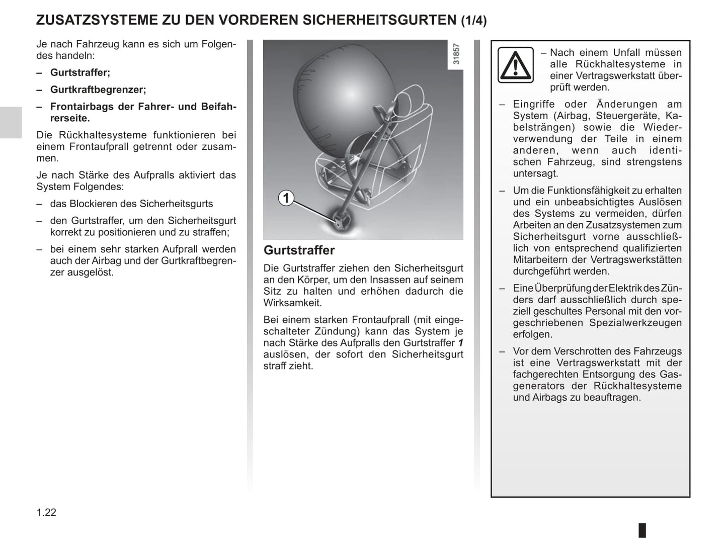 2013-2020 Dacia Dokker Bedienungsanleitung | Deutsch