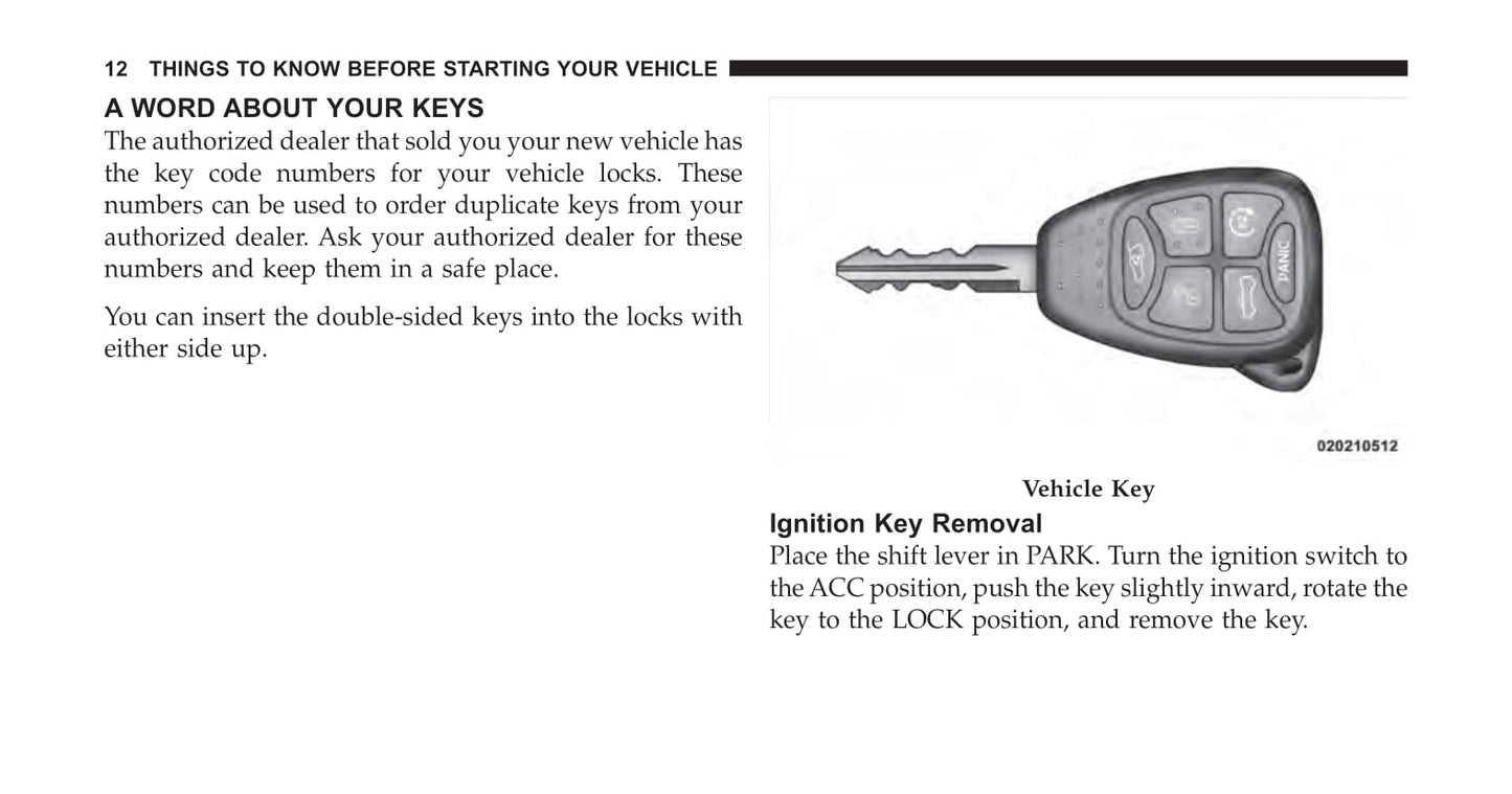 2007-2011 Chrysler Sebring Manuel du propriétaire | Anglais