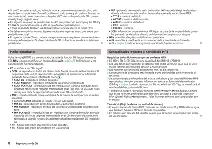 Skoda Radio Funky Manual de Instrucciones 2013