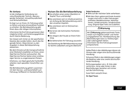 2008-2009 Opel Antara Bedienungsanleitung | Deutsch