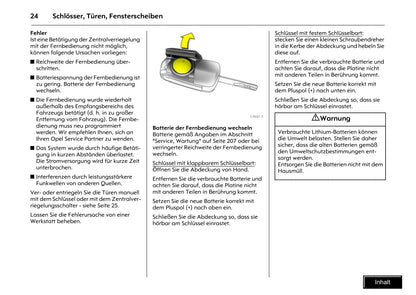 2008-2009 Opel Antara Bedienungsanleitung | Deutsch