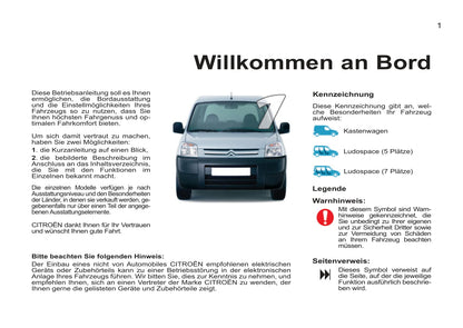 2011-2012 Citroën Berlingo First Gebruikershandleiding | Duits