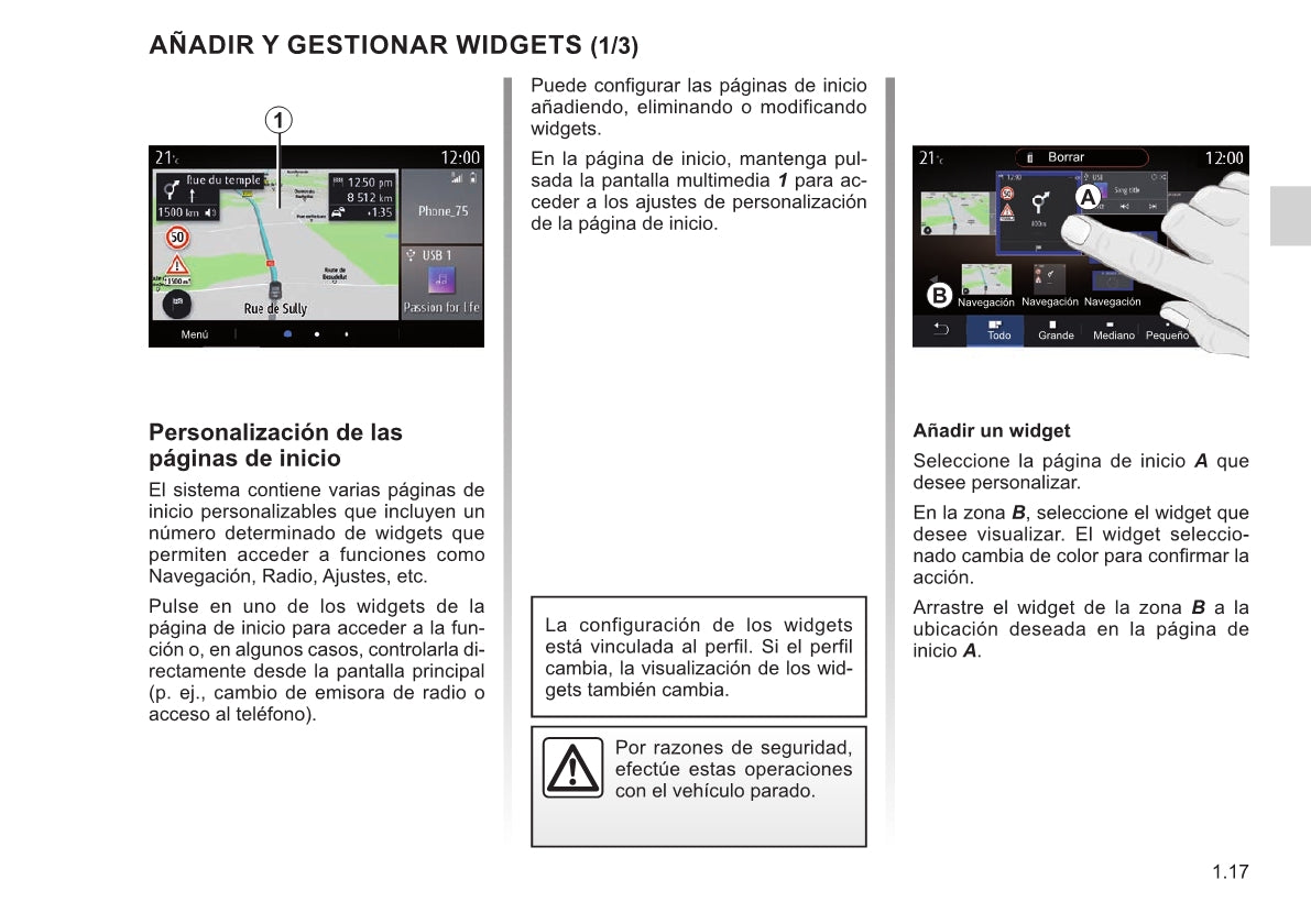 Renault Easy Connect - Sistemas Multimedia Instrucciones 2021 - 2023