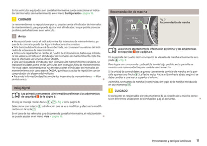 2012-2013 Skoda Superb Owner's Manual | Spanish