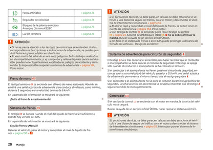 2012-2013 Skoda Superb Owner's Manual | Spanish