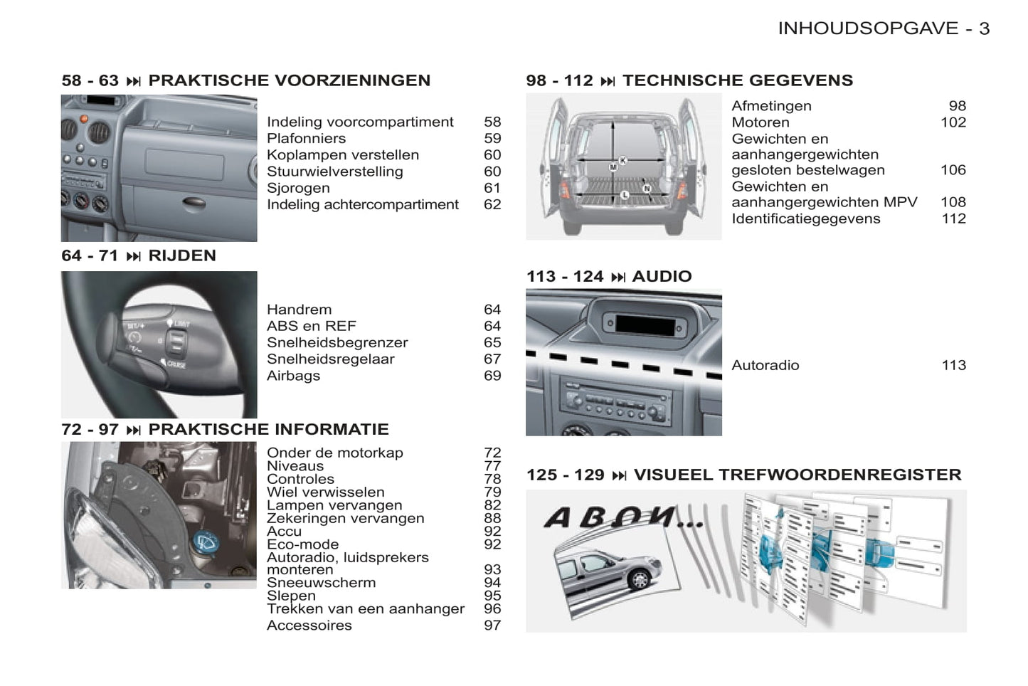 2011-2012 Citroën Berlingo First Gebruikershandleiding | Nederlands