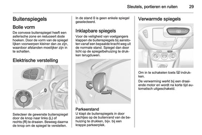 2015 Opel Adam Gebruikershandleiding | Nederlands