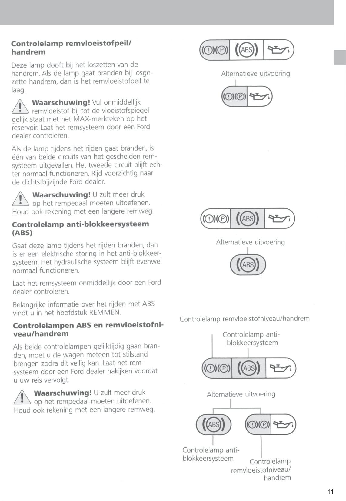 1996-1999 Ford Mondeo Bedienungsanleitung | Niederländisch