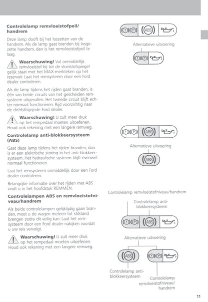 1996-1999 Ford Mondeo Bedienungsanleitung | Niederländisch