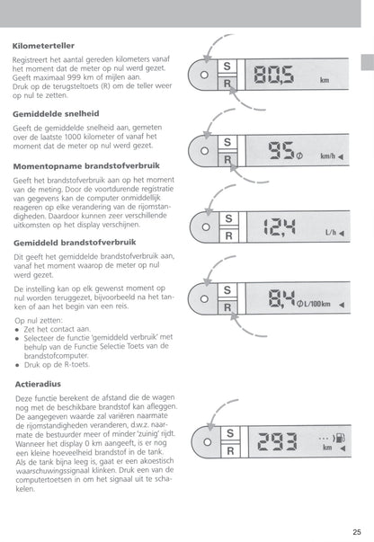 1996-1999 Ford Mondeo Bedienungsanleitung | Niederländisch