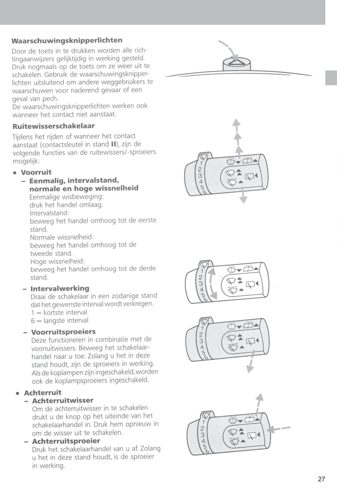 1996-1999 Ford Mondeo Bedienungsanleitung | Niederländisch