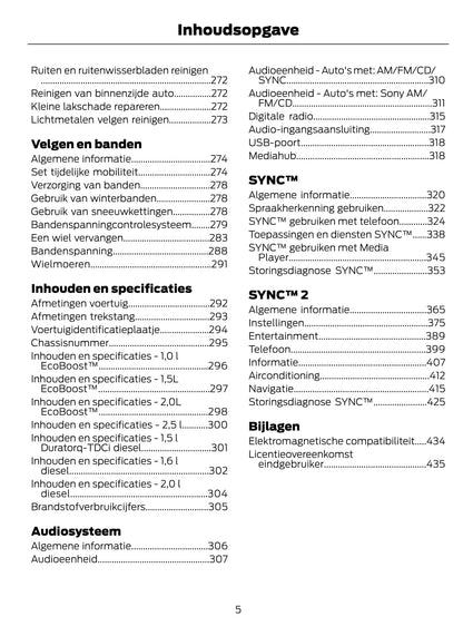 2014-2015 Ford Mondeo Gebruikershandleiding | Nederlands