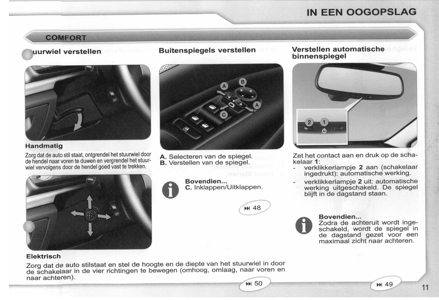 2008-2009 Peugeot 407/407 SW Manuel du propriétaire | Néerlandais