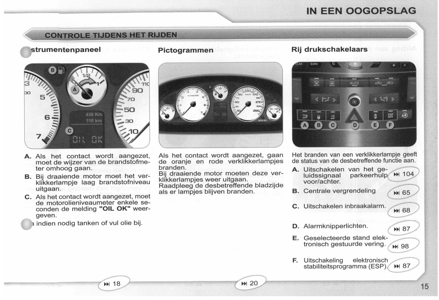 2008-2009 Peugeot 407/407 SW Manuel du propriétaire | Néerlandais